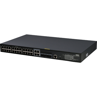 QX-S4124GT-4G-PW 1Gx24p SFPx4p レイヤ2インテリジェントPoE+スイッチ