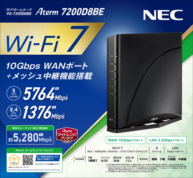 Aterm 7200D8BE
