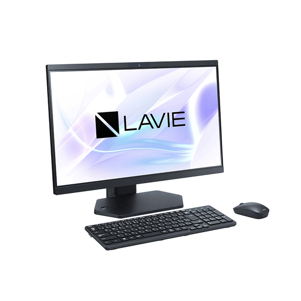 LAVIE A23 A2355/JAB ファインブラック/Core i5-1335U/メモリ16GB/SSD512GB/DVDスーパーマルチドライブ/Win11Home/Microsoft 365 Basic + Office H&B 2024/23.8型IPS/FHD
