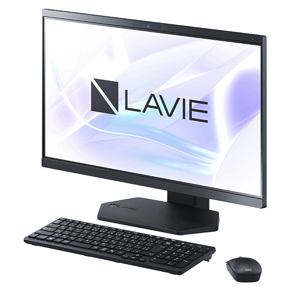 LAVIE A23 A2355/LAB2 ファインブラック/Core i5-1335U/16GB/SSD512GB/DVDスーパーマルチドライブ/Win11Home/MS 365 Personal (24か月版)/Office H&B 2024/23.8型IPS/FHD