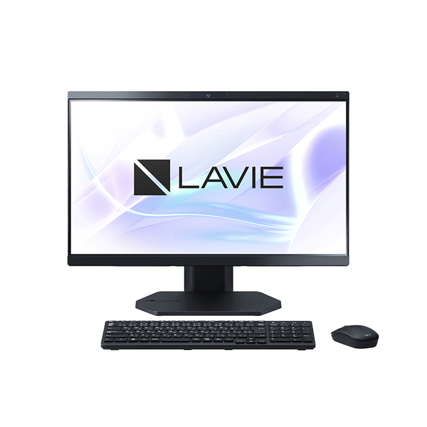 LAVIE A23 A2355/LAB ファインブラック/Ci5-1335U/16GB/SSD512GB/DVDスーパーマルチドライブ/Win11H/Microsoft365P(24ヶ月版) OfficeH&B2024オプション付/23.8型IPS/FHD