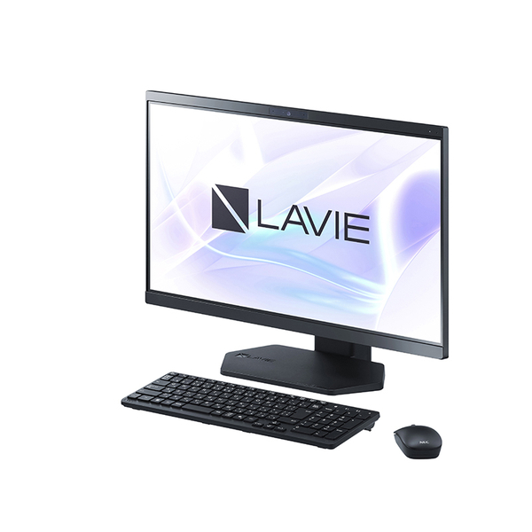 LAVIE A23 A2375/LAB ファインブラック/Ci7-1355U/16GB/SSD512GB/DVDスーパーマルチドライブ/Win11H/Microsoft365P(24ヶ月版) OfficeH&B2024オプション付/23.8型IPS/FHD