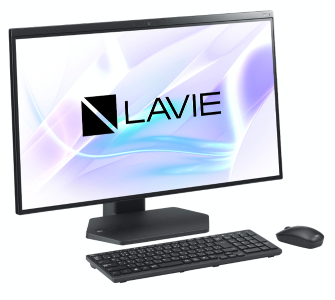 LAVIE A27 A2795/JAB ファインブラック/Core i7-1355U/メモリ16GB/SSD512GB/DVDスーパーマルチドライブ/Win11Home/Microsoft 365 Basic + Office H&B 2024 /27.0型IPS/FHD
