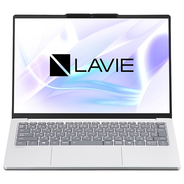 LAVIE N13 Slim N135D/LAS ライトシルバー/Ryzen5 7535HS/メモリ16GB/SSD512GB/ドライブレス/Win11Home/MS 365 P (24か月版)/Office H&B 2024 OP付/13.3型IPS/WUXGA