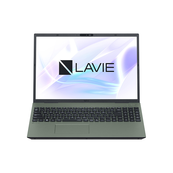 LAVIE N16 N1675/LAE オリーブグリーン/Ryzen7 7735U/16GB/SSD512GB/DVDスーパーマルチドライブ/Win11H/Microsoft365P(24ヶ月) OfficeH&B2024オプション付/16.0型IPS/WUXGA