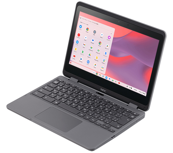 Chromebook Y4/N100 3.4GHz/11.6HD（タッチ）（In/Outカメラ付）/Chrome OS/APなし/CD系なし/マウスなし/標準キーボード/Wireless LAN & Bluetooth/8GB/eMMC 64GB/媒体なし