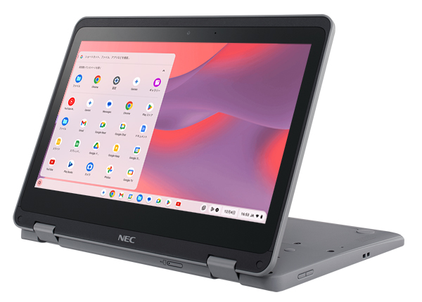 Chromebook Y4/N100 3.4GHz/11.6HD(タッチ)(In/Outカメラ付)/Chrome OS/APなし/CD系なし/マウスなし/標準キーボード/WLAN & Bluetooth & LTE/8GB/eMMC 64GB/媒体なし