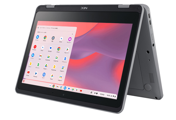 Chromebook Y4/N100 3.4GHz/11.6HD(タッチ)(In/Outカメラ付)/Chrome OS/APなし/CD系なし/マウスなし/標準キーボード/WLAN & Bluetooth & LTE/8GB/eMMC 64GB/媒体なし