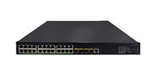 H3C S5170-28S-HPWR-EI L2 Ethernet Switch with 24*10/100/1000BASE-T Ports and 4*1G/10G BASE-X SFP Plus Ports、(AC)、PoE+