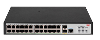 H3C S5024PV5-EI-S L2 Ethernet Switch with 24*10/100/1000BASE-T Ports and 2*1000BASE-X Ports、(AC)