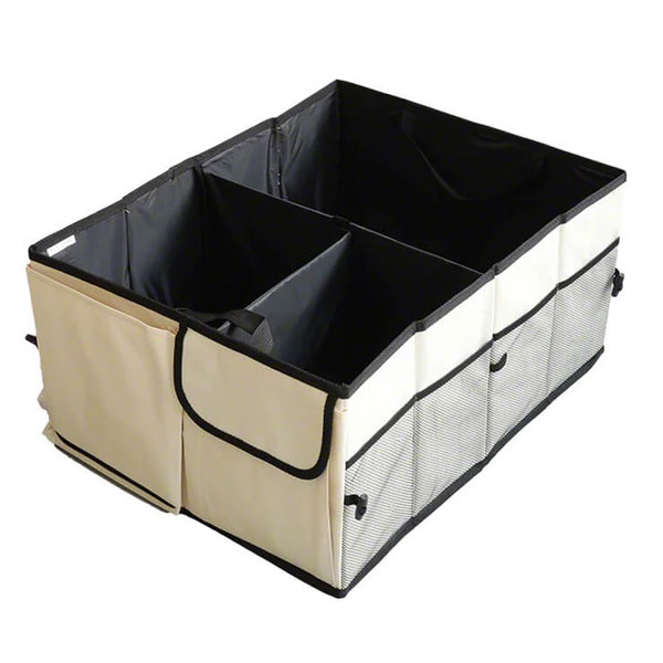 折りたたみ収納ボックス オサマール ベージュ