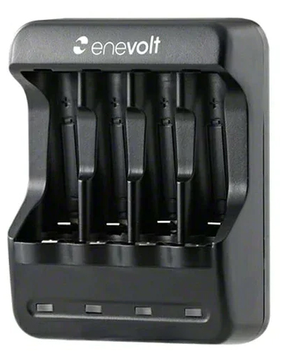 エネボルト 2Way USB充電器 単3 単4 4本用