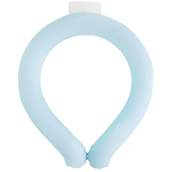 ネッククーラー ひえリングplus ブルー/Mサイズ