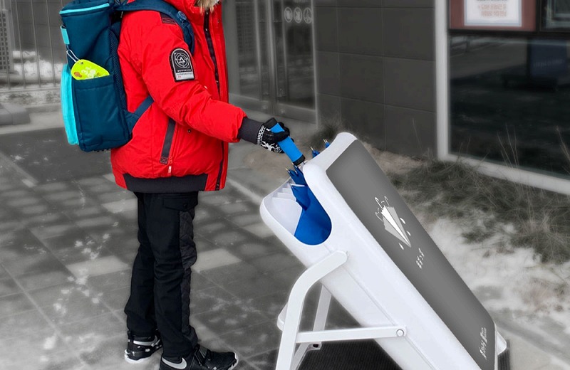 傘のしずくとり 傘ぱっぱ2