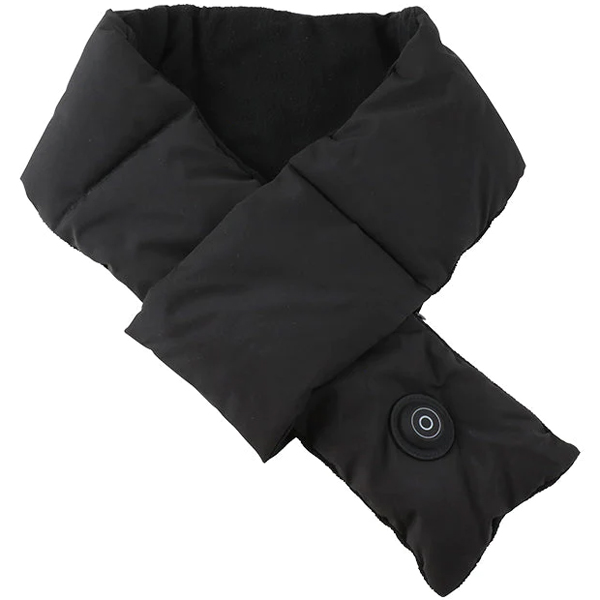 電熱ネックウォーマー すぐぬっく ネック ブラック