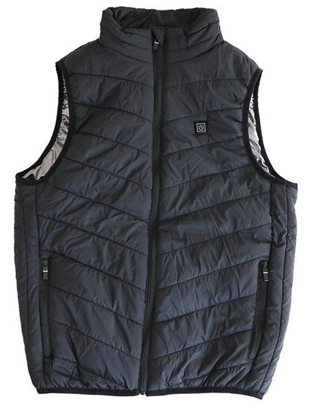 電熱ベスト すぐぬっく ベスト ブラック Mサイズ