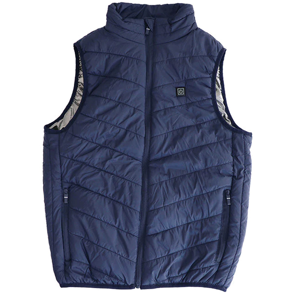 電熱ベスト すぐぬっく ベスト ネイビー Sサイズ