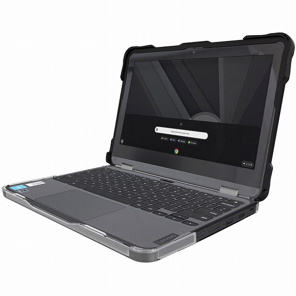 SlimTech 薄型耐衝撃ハードケース Lenovo Chromebook 500e/300e Gen3 Intel タブレットモード切替可能