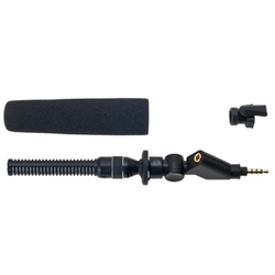 スマートフォン用モノラル小型ガンマイクロホン