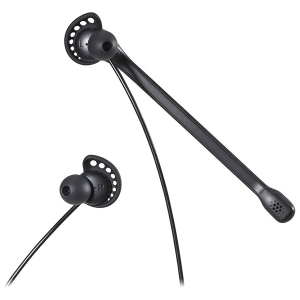 インナーイヤーヘッドセット ブラック