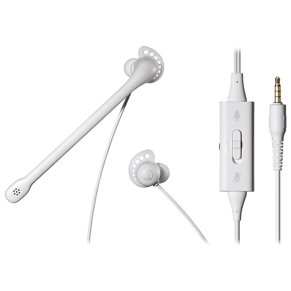 インナーイヤーヘッドセット ホワイト