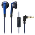 スマートフォン用インナーイヤーヘッドホン ブルー
