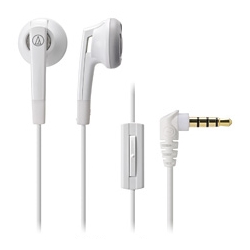 スマートフォン用インナーイヤーヘッドホン ホワイト