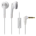 スマートフォン用インナーイヤーヘッドホン ホワイト