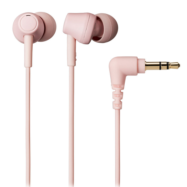 イヤホン ピンク