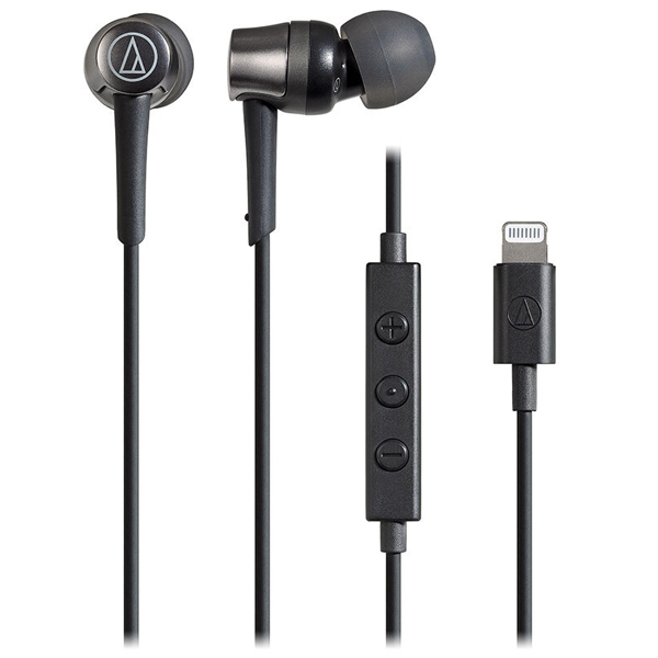 Lightning用イヤホン ブラック