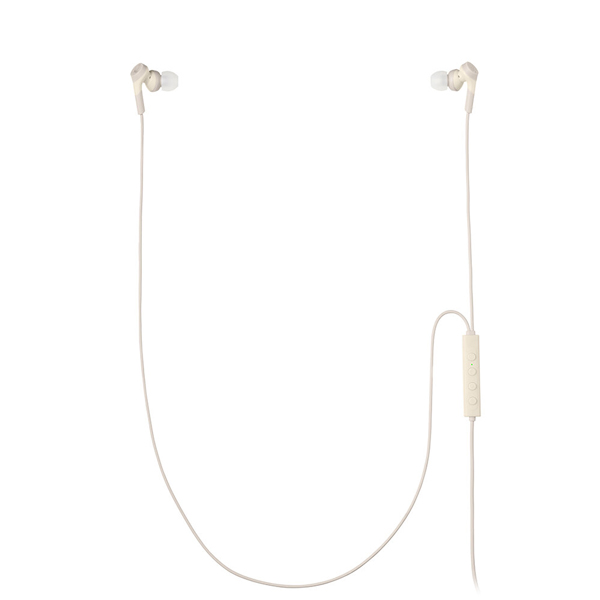 ノイズキャンセリングUSB Type-C用イヤホン ベージュ