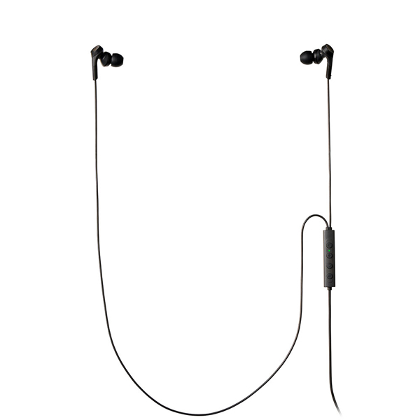 ノイズキャンセリングUSB Type-C用イヤホン ブラック