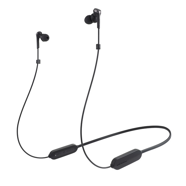 ワイヤレスイヤホン ブラック Bluetooth 重低音 防滴仕様 最大約20時間連続再生