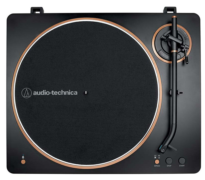 ワイヤレスターンテーブル ブラック/ブロンズ