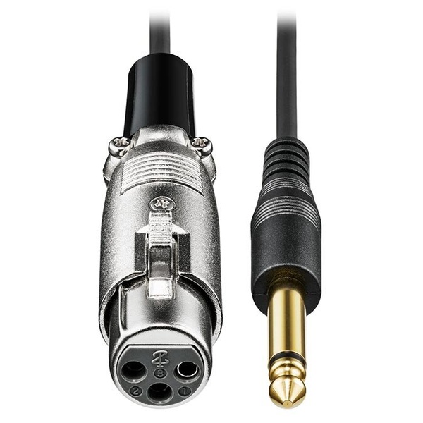 XLR変換ケーブル 5m （XLR-Fプラグ-φ6.3mmモノラル標準プラグ）