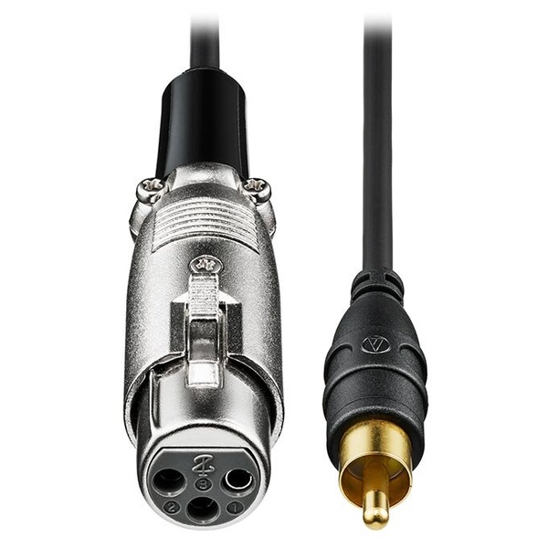 XLR変換ケーブル 3m （XLR-Fプラグ-ピンプラグ）