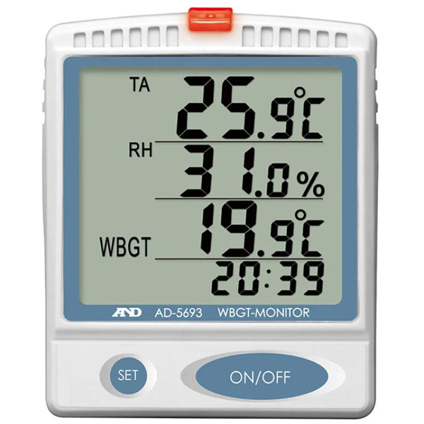 壁掛・卓上形 熱中症指数計 / 熱中症指数モニター