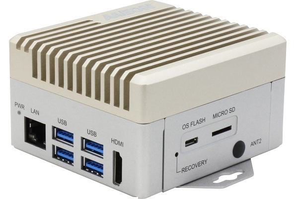 産業用ファンレスPC AIエッジ向け NVIDIA Jetson Xavier NX搭載 JetPack4.6プリインストール済 ACアダプタ付 Jetpack4.6.0プリインストール済