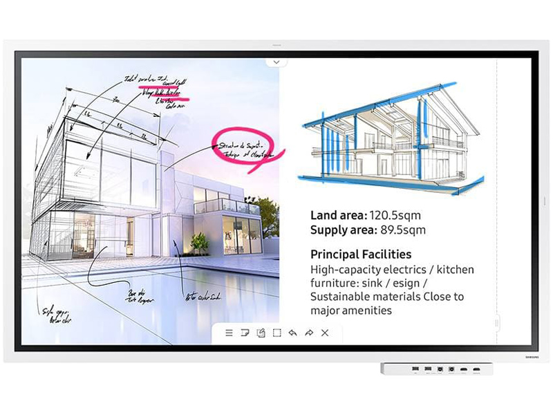 Flip 2 (55型/3840×2160/HDMI/ホワイト/スピーカー：あり)