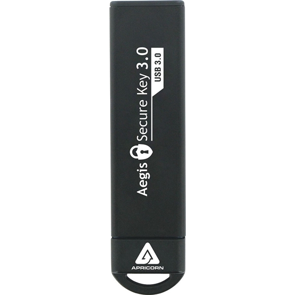 暗証番号方式USBメモリ Aegis Secure Key - USB 3.0 Flash Drive 30GB