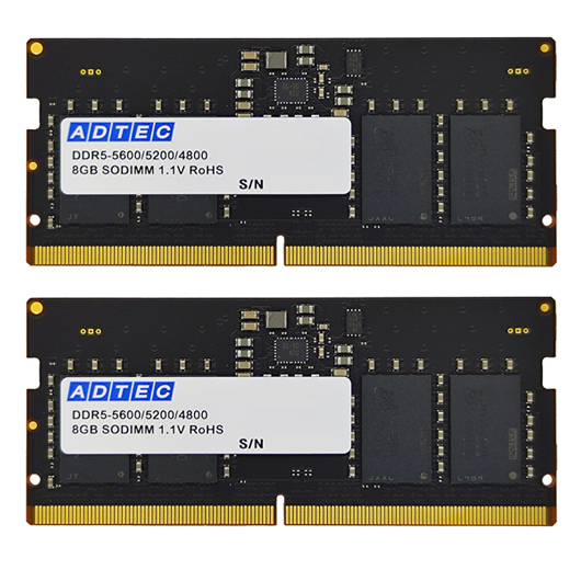 DDR5-5600 SODIMM 8GB×2枚