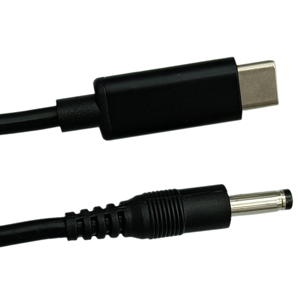 PD充電器対応ケーブル USB Type-C to 4.0mm/1.7mmプラグコネクタ eMarker搭載