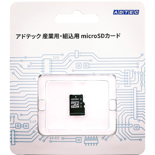 産業用 microSDHCカード 16GB Class10 UHS-I U1 aMLC ブリスターパッケージ