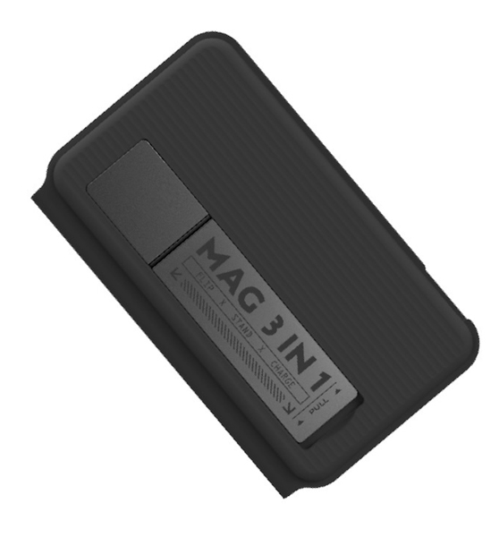 M301 Black Qi2 3-in-1 ワイヤレス充電ステーション（スタンド付き）