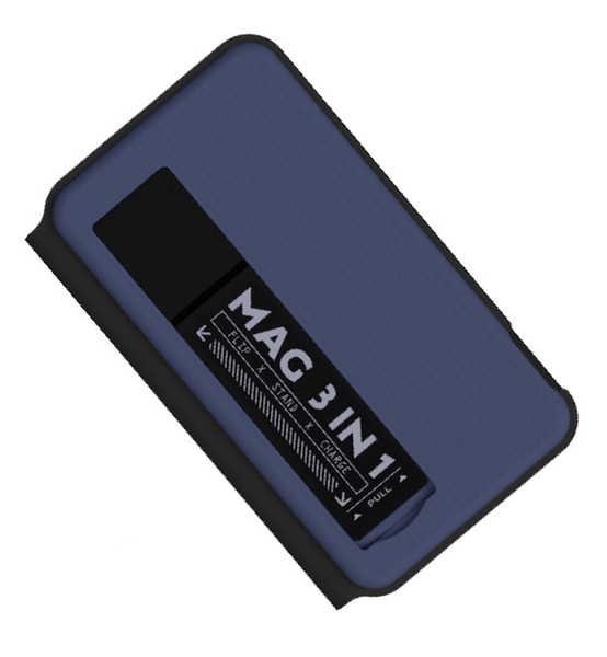 M301 Blue Qi2 3-in-1 ワイヤレス充電ステーション（スタンド付き）