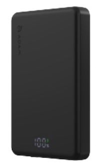 VIONTA L10 Black 超薄型マグネットワイヤレス充電モバイルバッテリー 10000mAh