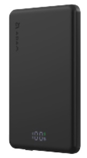 VIONTA L5 Black 超薄型マグネットワイヤレス充電モバイルバッテリー 5000mAh