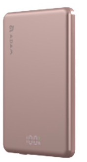 VIONTA L5 Pink 超薄型マグネットワイヤレス充電モバイルバッテリー 5000mAh