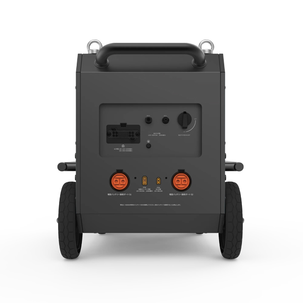 ASAGAO 大型ポータブル電源 AS9700 超大容量9792Wh 超大出力定格6000W 100V200V同時対応 約2.5時間の高速充電可能 安全性に優れたリン酸鉄リチウムイオン電池採用