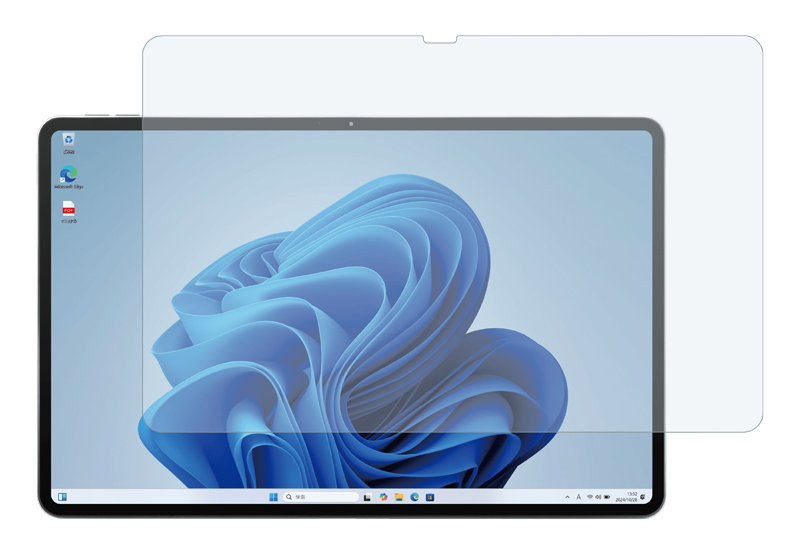 aiwaタブレットPC用画面保護フィルム Jタイプ(12.6インチ用)